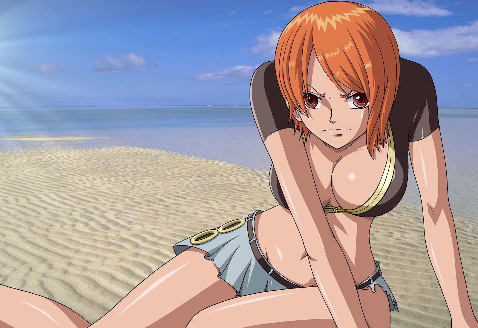 recopilacion de wallpapers hd (ANIME) Sexy_Nami___One_Piece_by_KaenDD