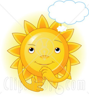 EL HILO DE LOS AMIGUETES X - Página 25 43993-Clipart-Illustration-Of-A-Glowing-Sun-Character-In-Thought-With-A-Cloud-Above-Its-Head