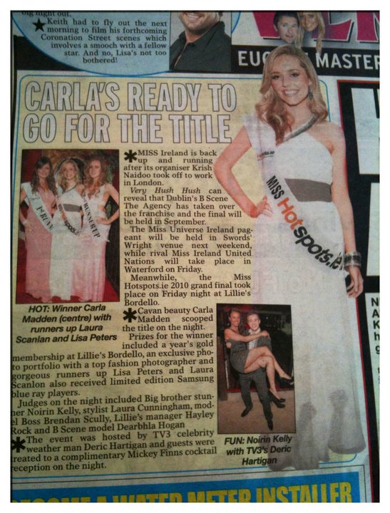 The Road to Miss Universe Ireland 2010  28238_404198819085_568574085_4545668_3185657_n