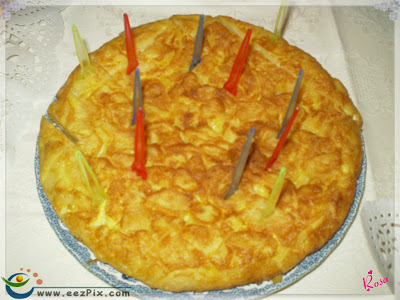 Felicidades Mura! Tortilla