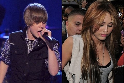 Justin Bieber y Miley Cyrus en el Madison Square Garden Justin_Bieber_Miley_Cyrus