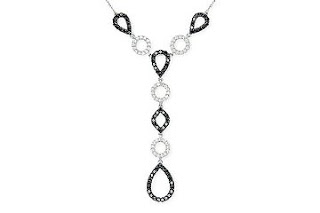 Women's Style  2008 مجموعه ضخمه NDY_021320_b_l-1_12_Carat_Black_and_White_Diamond_14K_White_Gold_and_Black_Rhodium_Necklace