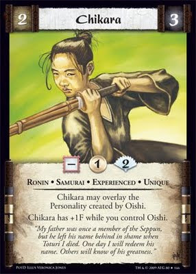 [L5R JCC] Path of the Destroyer (prochaine extension) - Page 4 Chikara