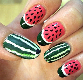 Маникюр :) MelonNailsNoFlash