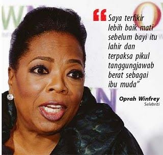 Oprah Winfrey cuba bunuh diri selepas dirogol hingga hamil Oprah