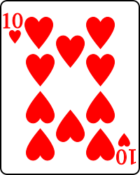 {Event} Thử tài thách trí với các câu đố - Page 7 200px-Playing_card_heart_10_svg