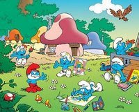 El polifacético hongo Magico Happy%2Bsmurfs