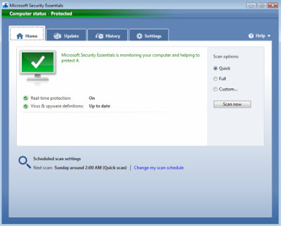 மைக்ரோசாப்டின் புதிய இலவச ஆன்டிவைரஸ் Microsoft-Security-Essentials-Home