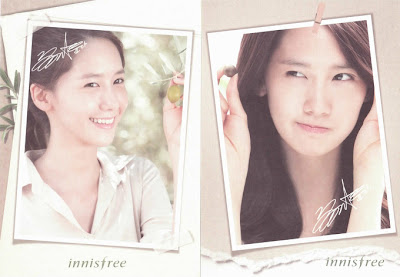 Yoona @ Innisfree Postcard y Stickers ~ Scans en HD 03