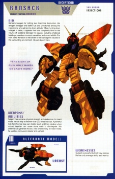 Encyclopédie Transformers des personnages Decepticons 9YLOWDtg