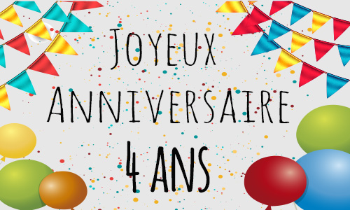 Bon samedi de la part de Josiane Carte-anniversaire-humour-4-ans-confetti