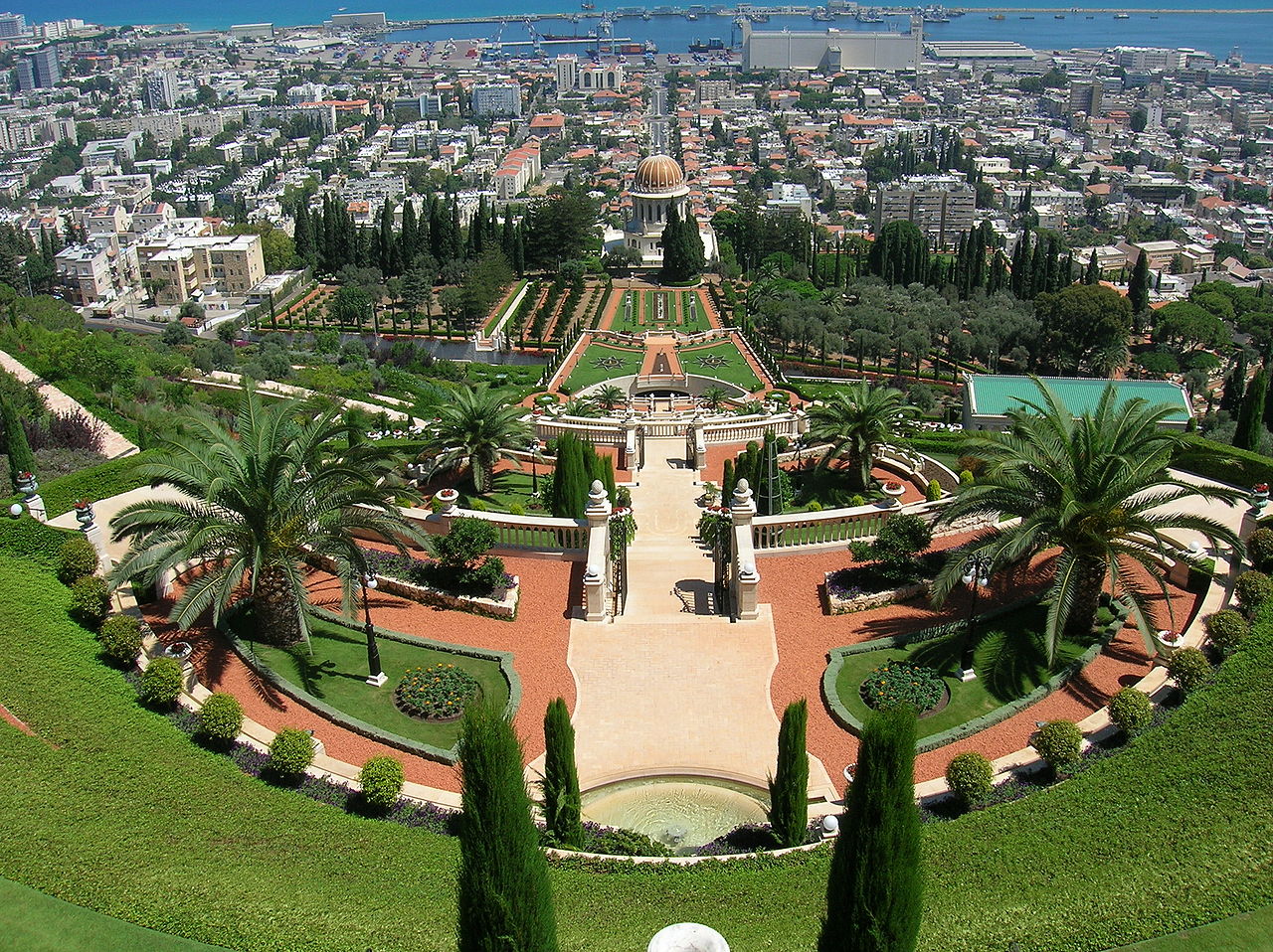 ISRAEL - Page 24 Bahai_Gardens_Haifa