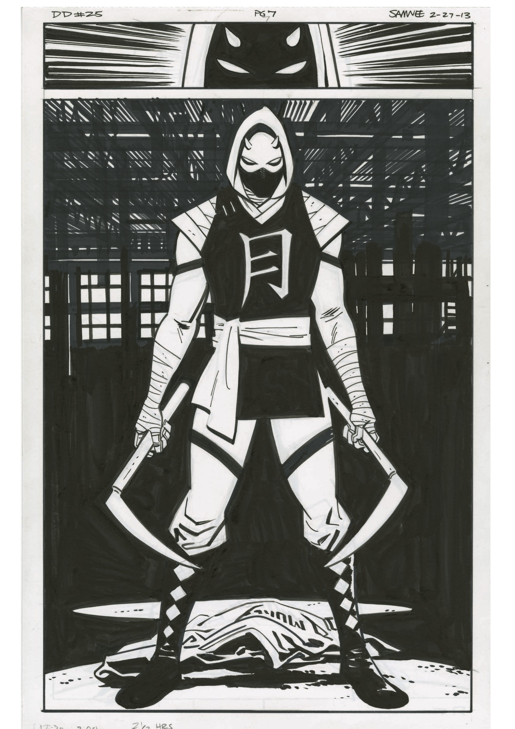 CHRIS SAMNEE's Daredevil: Artist's edition Samnee_DareDevil_AE-lo15