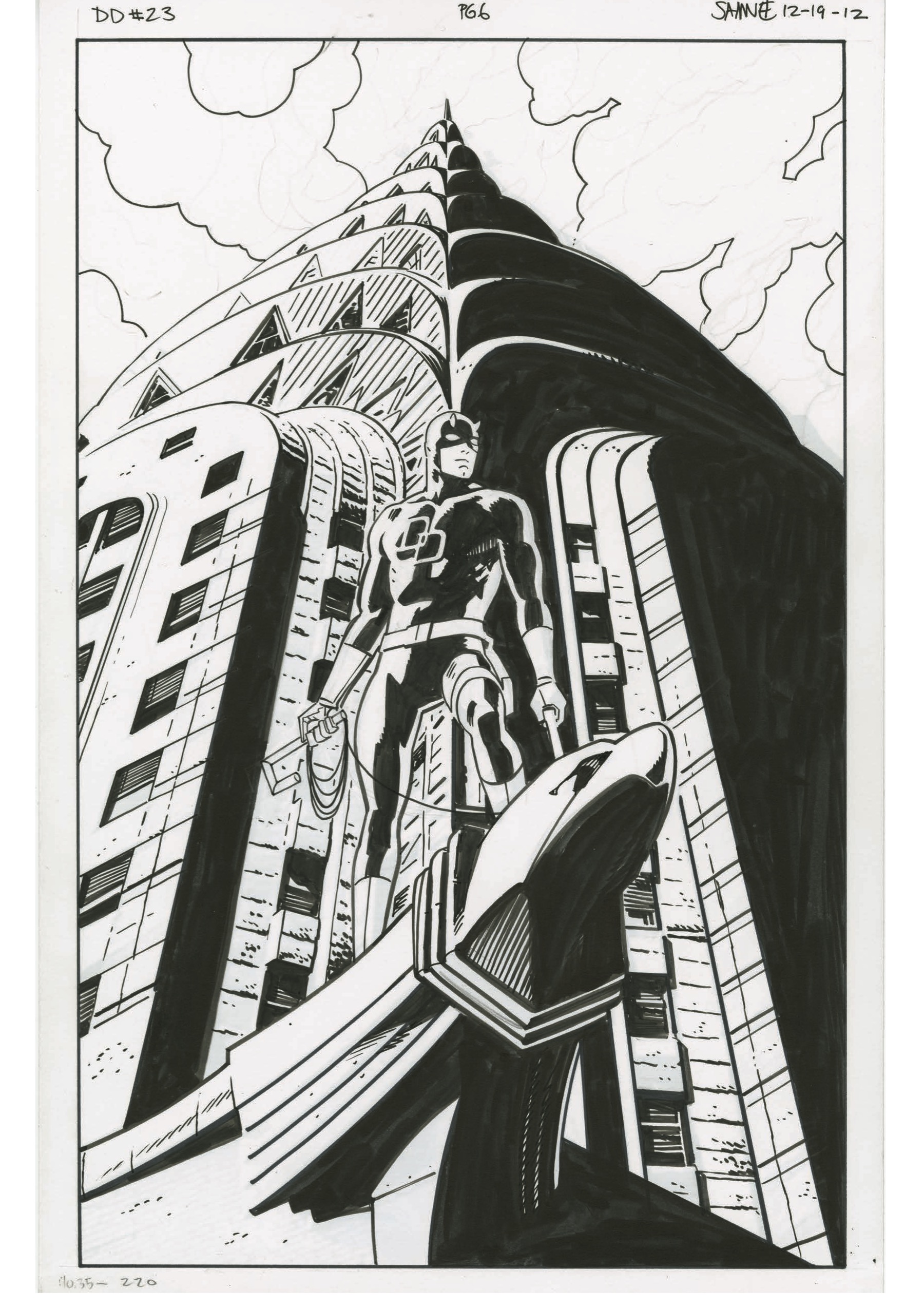 CHRIS SAMNEE's Daredevil: Artist's edition Samnee_DareDevil_AE-lo2