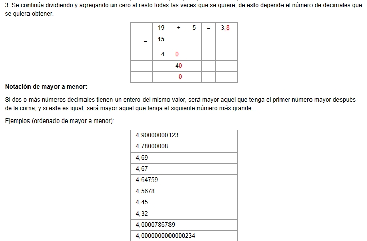 Números decimales Xd310