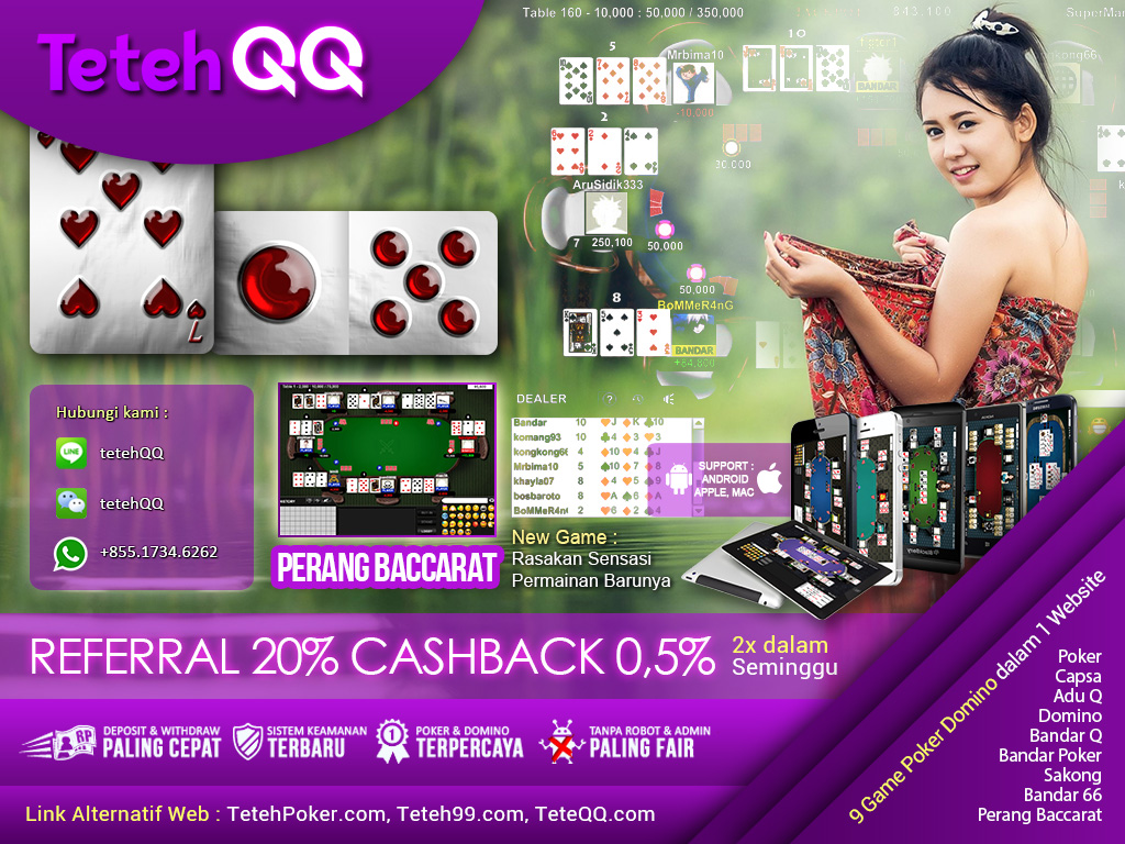 ONLINE - TetehQQ Situs Judi AduQ Online Terpercaya TetehQQ-Situs-Judi-AduQ-Online-Terpercaya