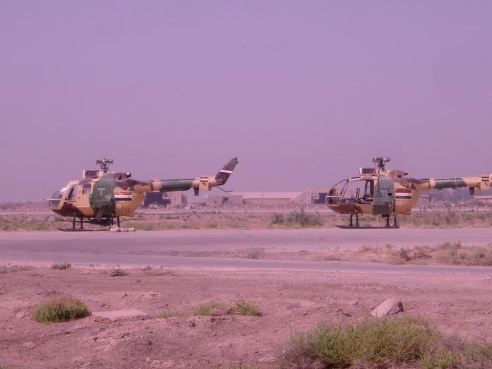 L'ancienne Armée de l'Air Irakienne IRAK%2BBO-105