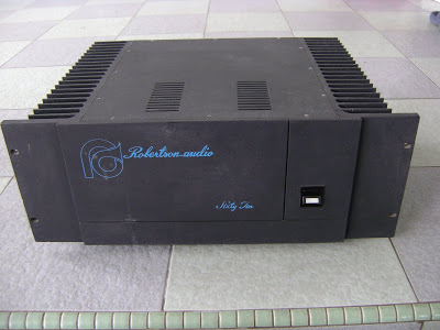 Robertson Audio Sixty Ten stereo power amplifier ( Used ) Sold Robertson%2Bfront%2B1