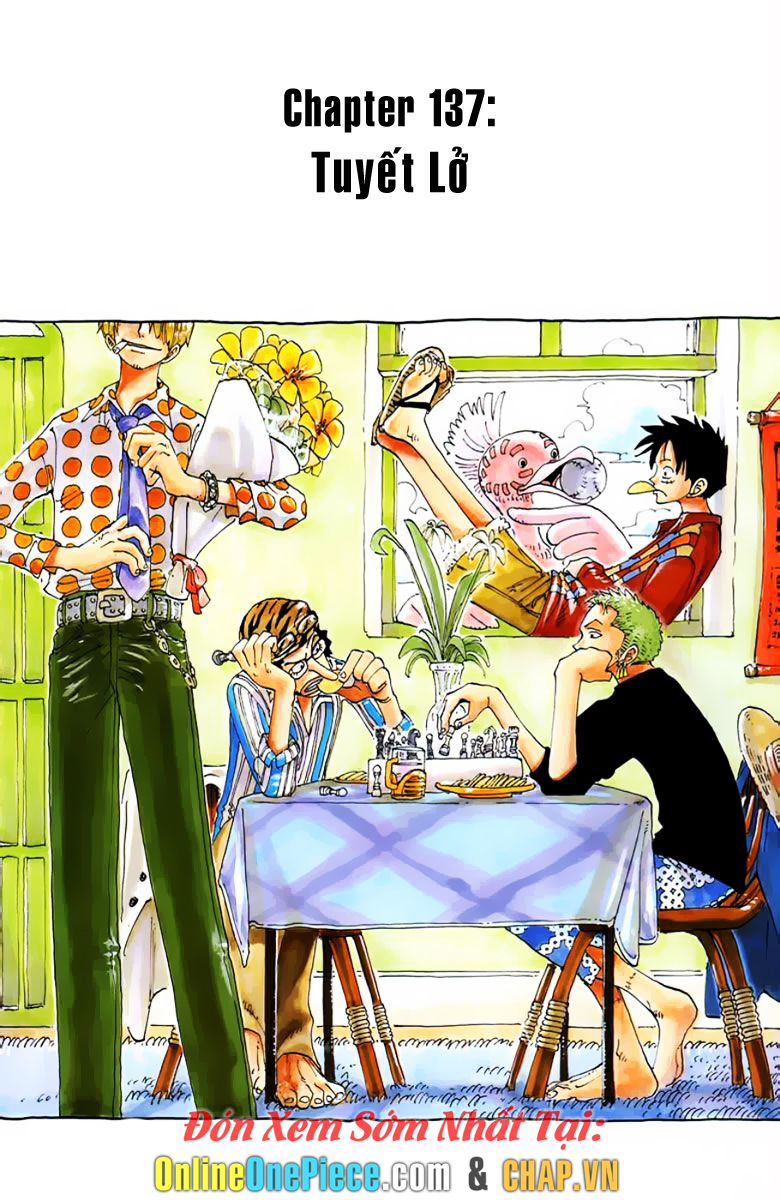 [Remake] One Piece Chap 137 Full Color - Tuyết Lở  02