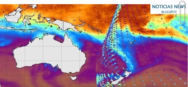 Energía en forma de microondas golpea el planeta Tierra Nuevaz1