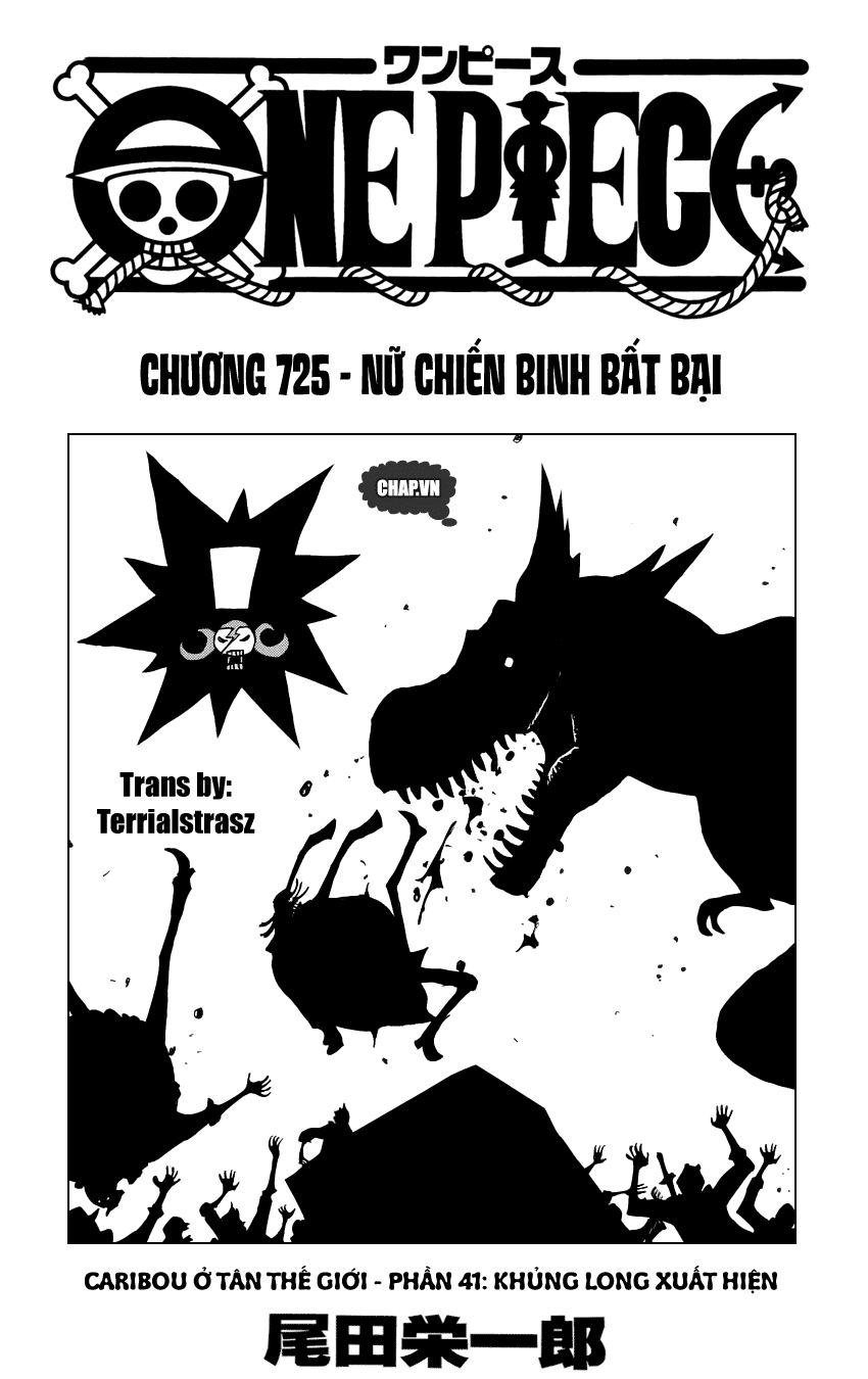 One Piece Chapter 725: Nữ chiến binh bất bại 001