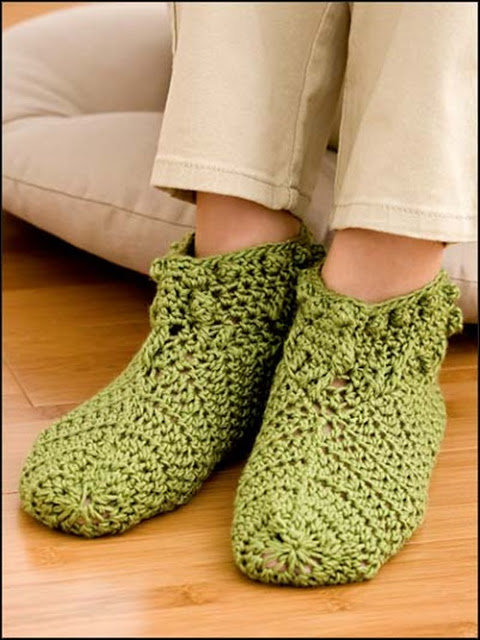 أحذية تريكو مذهلة - Amazing Knitted Footwear  Knitted-footwear-10