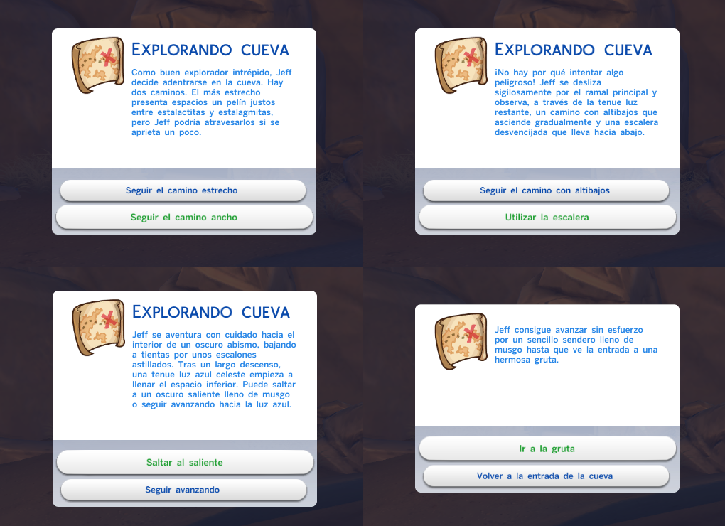 Guía Sims 4: Desbloquear La "Gruta Olvidada" y El "Claro Silvestre" Camino%2Ba%2Bla%2Bcueva