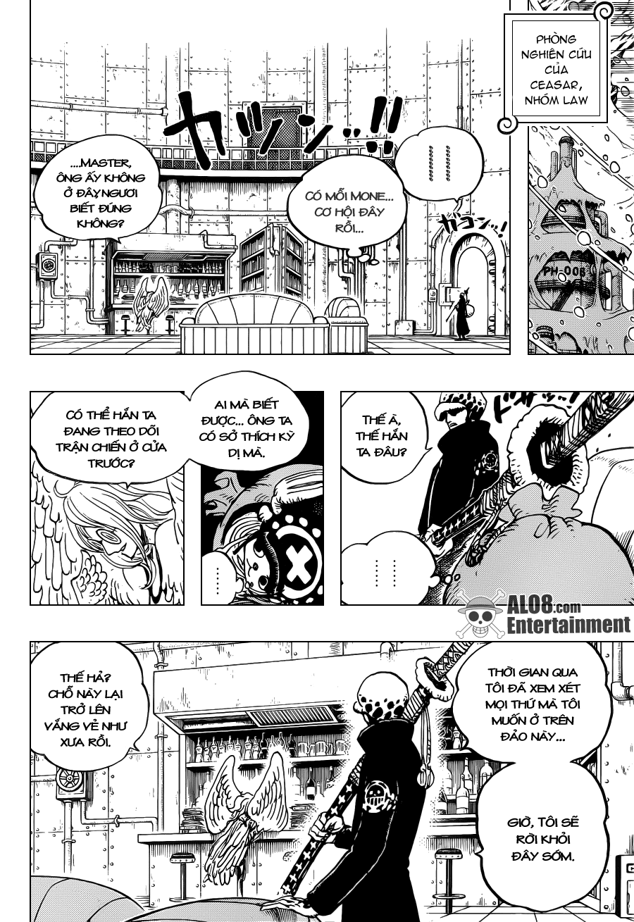 One Piece Chapter 671: Trái ác quỷ Gas Gas 004