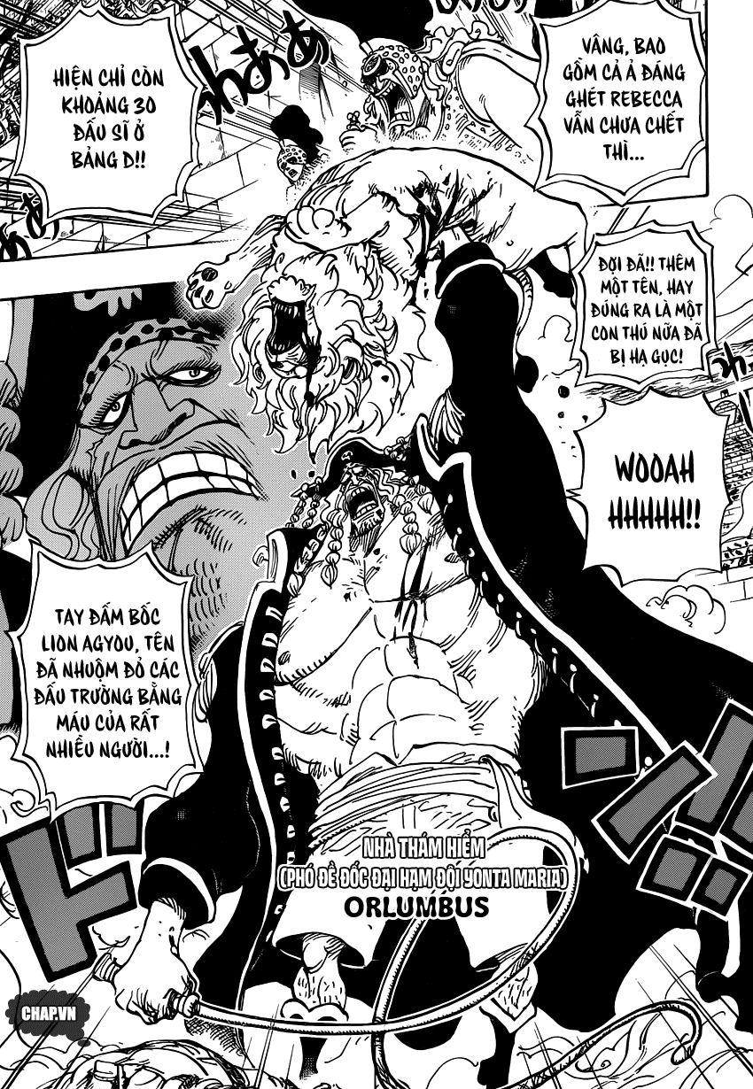 One Piece Chapter 733: Ước nguyện của anh lính chì 004