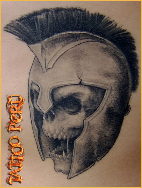 Tatuajes: Historia de los Tatuajes. Craneo_romano