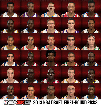 NBA 2K13 Updated Roster w/ Rookies - July 13, 2013 Nba2k13-roster-draft-2013-rookies-cyber-face-30-players