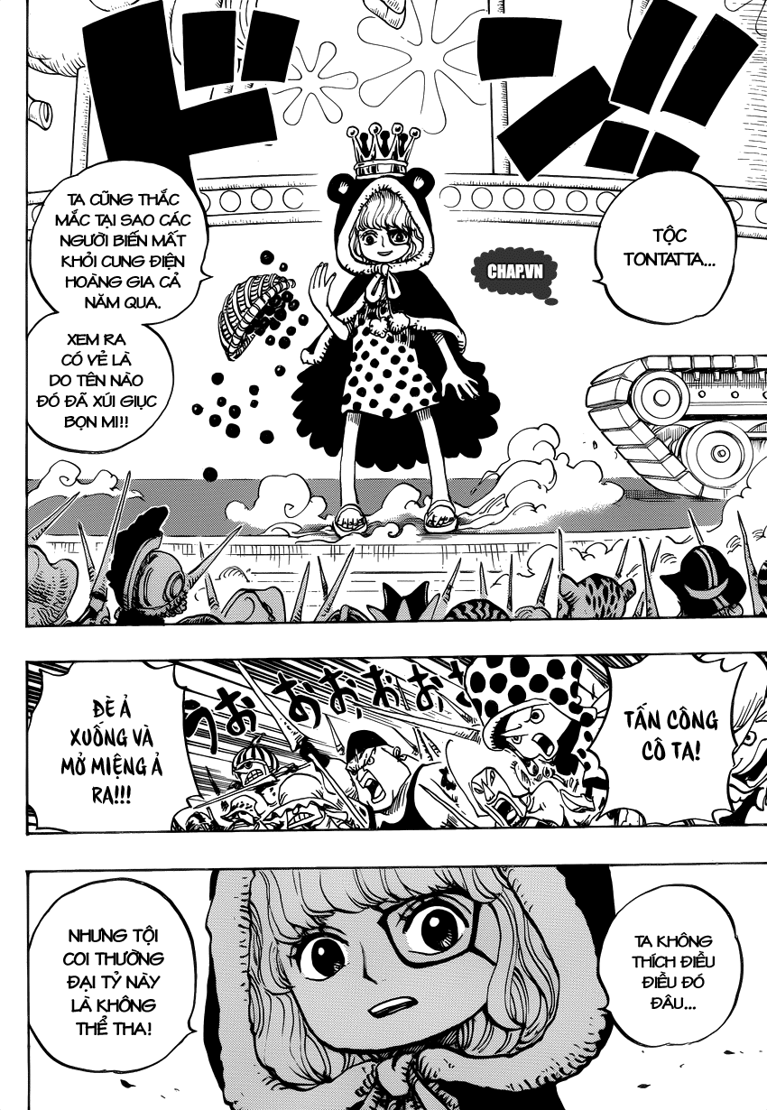 One Piece Chapter 738: Binh đoàn Trebol: Chỉ huy đặc biệt Sugar 011