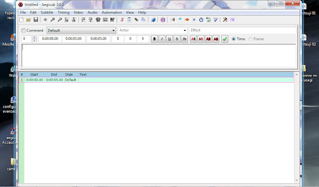 Tutorial de aegisub parte 1 1