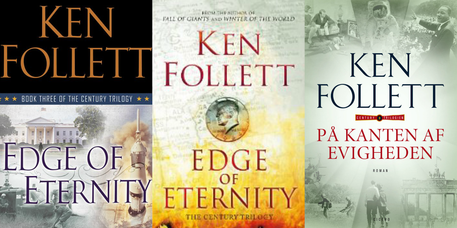 Llega el desenlace de la trilogía The Century, de Ken Follett  Portadas