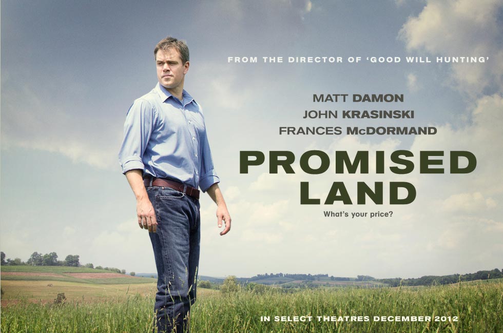 Matt Damon： Promised Land  应许之地 Promised-land-poster