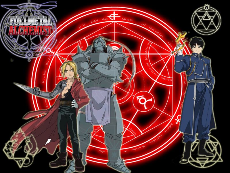 Mundo do anime. Fma