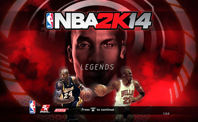 NBA 2K14 Michael Jordan & Kobe Bryant Title Screen Nba-2k14-kobe-bryant-vs-michael-jordan-game-cover-screen-mod