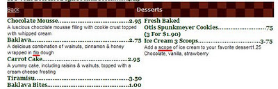 FOODIE FRIDAY for October 14, 2011 Desserts