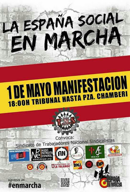 Por una España social y en marcha. Comunicado conjunto 1º de Mayo. 1_MAYO