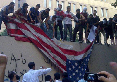 الا الحبيب يا عباد الصليب ..... الفيلم المسيء الى حبيبنا سيدنا محمد   علية الصلاة والسلاام American-flag