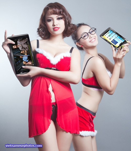 Người đẹp công nghệ Hotgirl Trinh Phạm Miss-vietnam-trinh-pham-merry-christmas-09