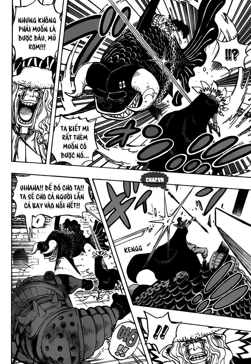 One Piece Chapter 737: Tháp điều hành 007