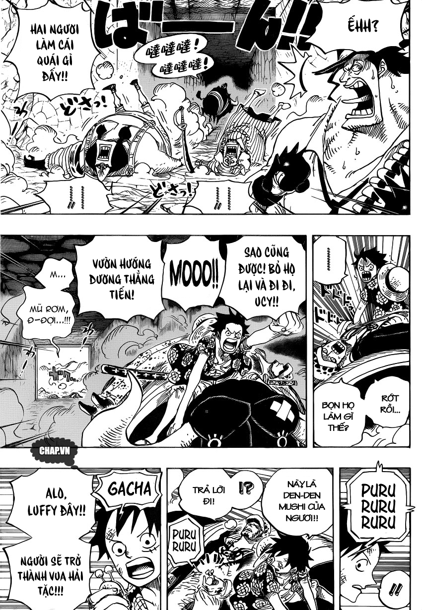 One Piece Chapter 751: Sabo vs. Đô đốc Fujitora 013