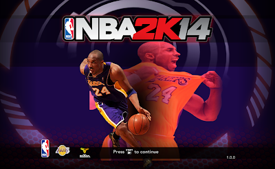NBA 2K14 Kobe Bryant Title Screen Mod Nba-2k14-cover-kobe-bryant-black-mamba-lakers