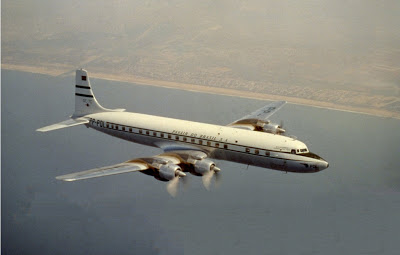 Os Douglas DC-7 na Panair do Brasil  PP-PDL_1_USA_1957