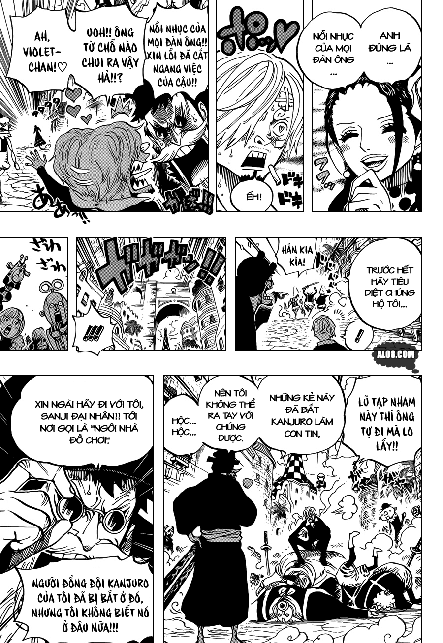 One Piece Chapter 713: Usoland 014