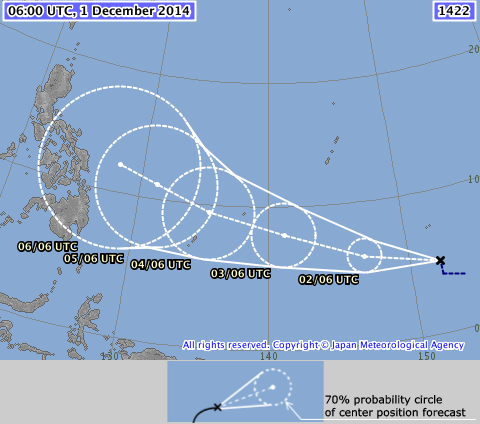 Les Philippines: Arrivée du typhon Hagupit, le pays craint le pire et commence à évacuer de force des résidents par prevention. Hagupit