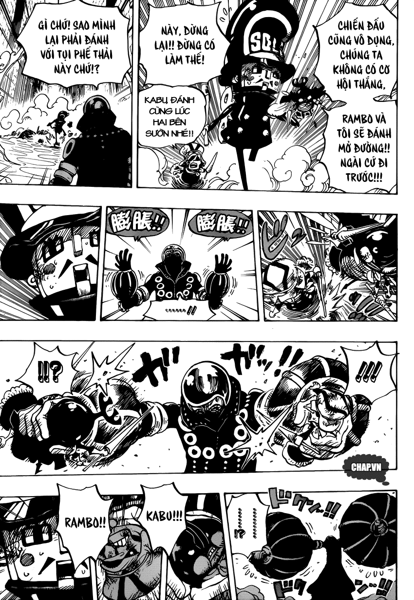 One Piece Chapter 740: Gửi trọn niềm tin 005