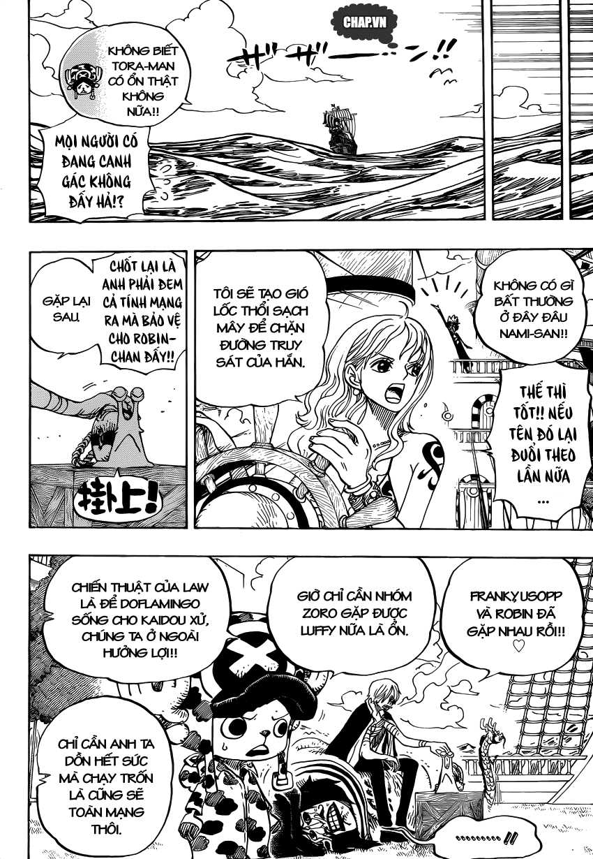 One Piece Chapter 725: Nữ chiến binh bất bại 003