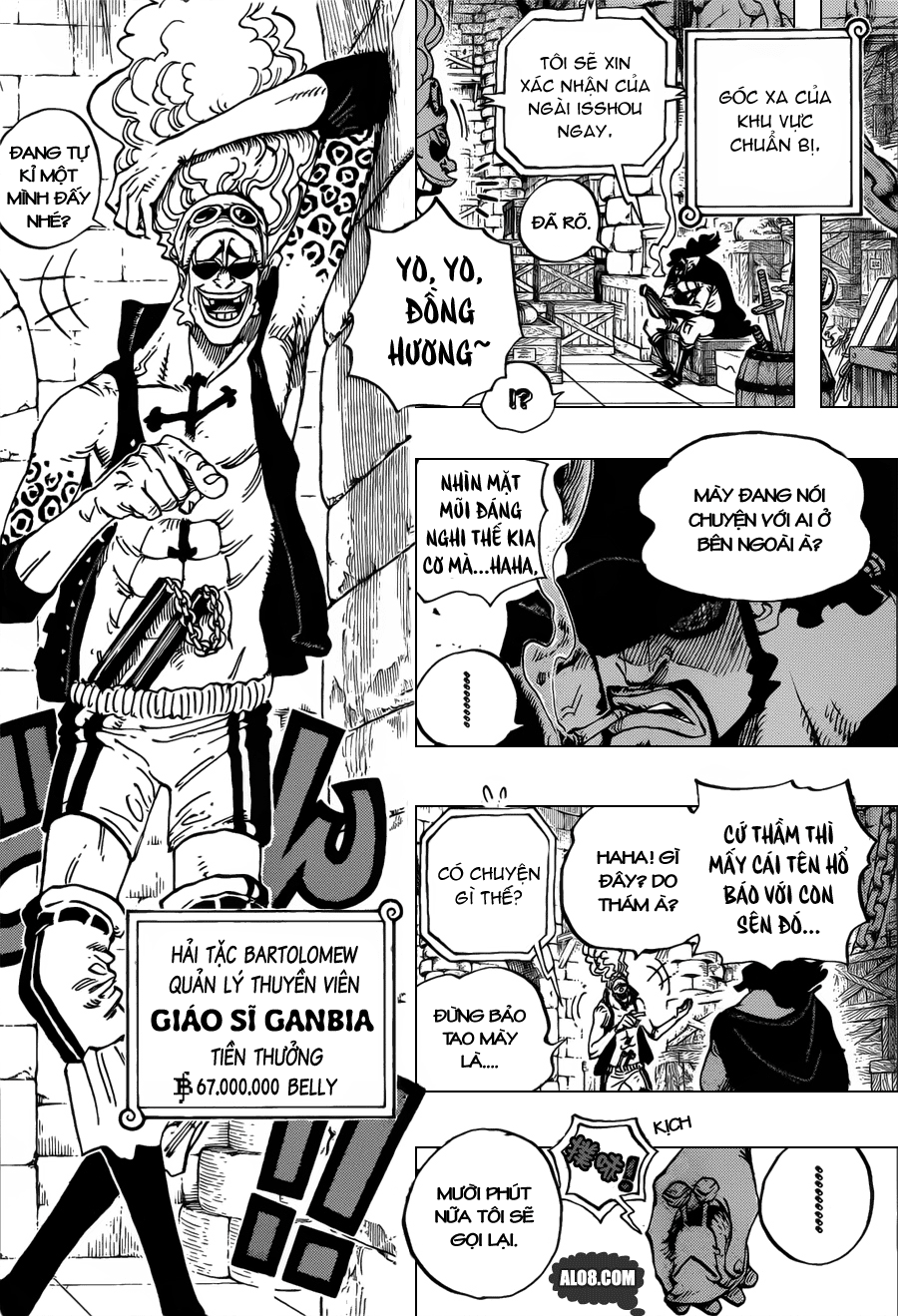 One Piece Chapter 705: Maynard Kẻ săn đuổi 004